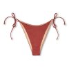 Swim Zulu & Zephyr | Signature Tie Brief - Earth Red