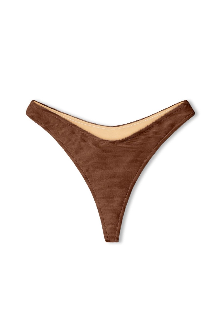 Swim Zulu & Zephyr | Signature Thong Brief - Acorn