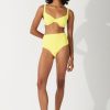 Swim Zulu & Zephyr | Citrus Rib Waisted Full Brief