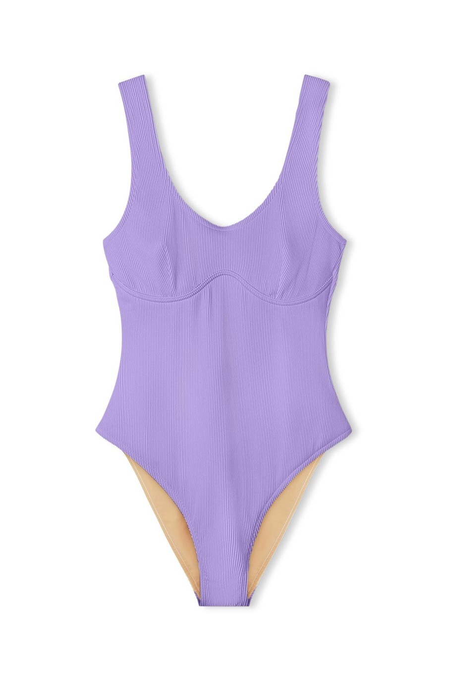 Swim Zulu & Zephyr | Signature Bralette One Piece - Lavender