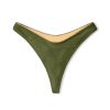 Swim Zulu & Zephyr | Signature Thong Brief - Khaki