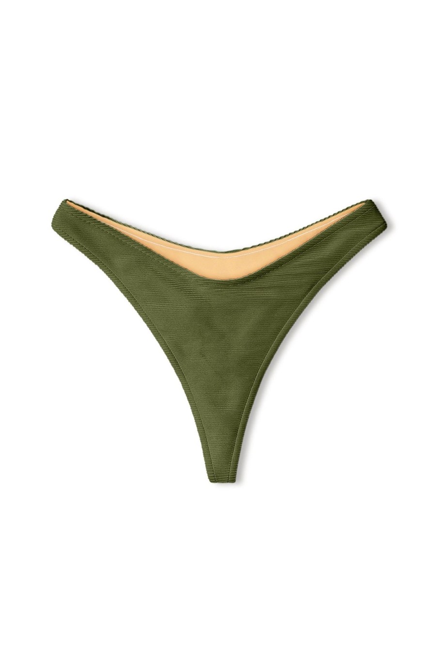 Swim Zulu & Zephyr | Signature Thong Brief - Khaki