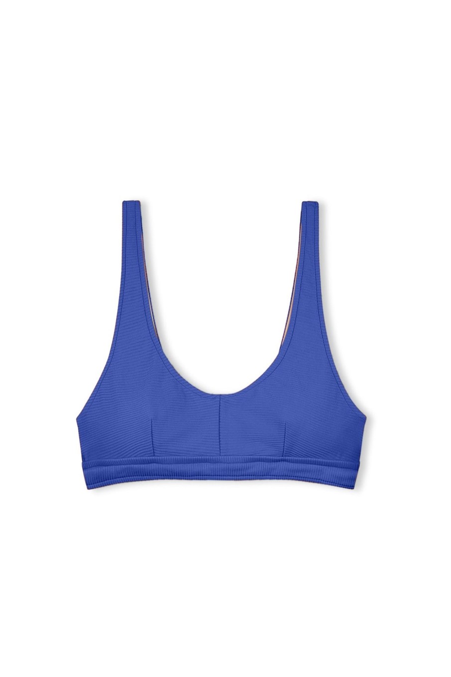 Swim Zulu & Zephyr | Signature Waistband Bralette Top - Deep Blue