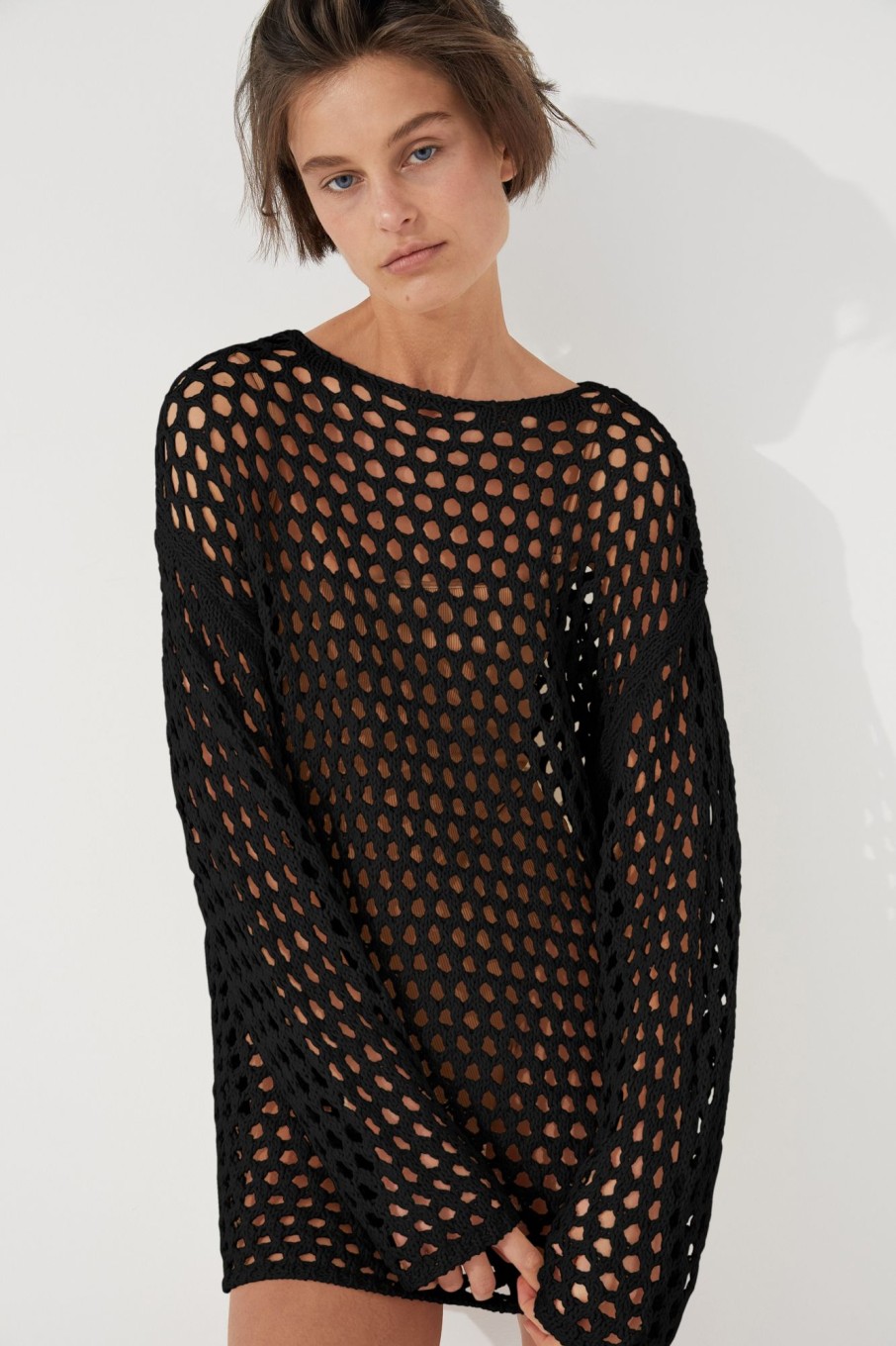 Apparel Zulu & Zephyr | Crochet Top - Black