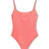 Swim Zulu & Zephyr | Signature Simple One Piece - Coral