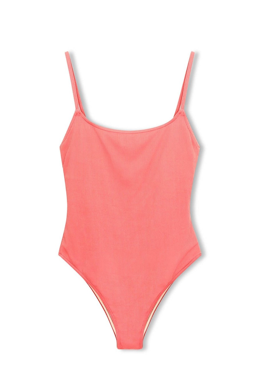 Swim Zulu & Zephyr | Signature Simple One Piece - Coral