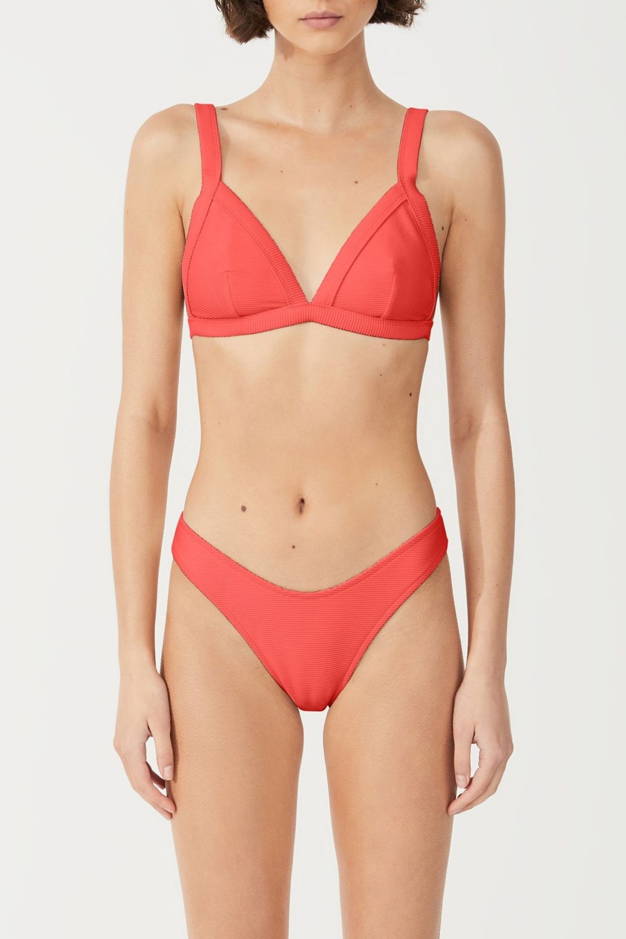 Swim Zulu & Zephyr | Signature Harness Top - Cranberry