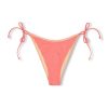 Swim Zulu & Zephyr | Signature Tie Brief - Coral