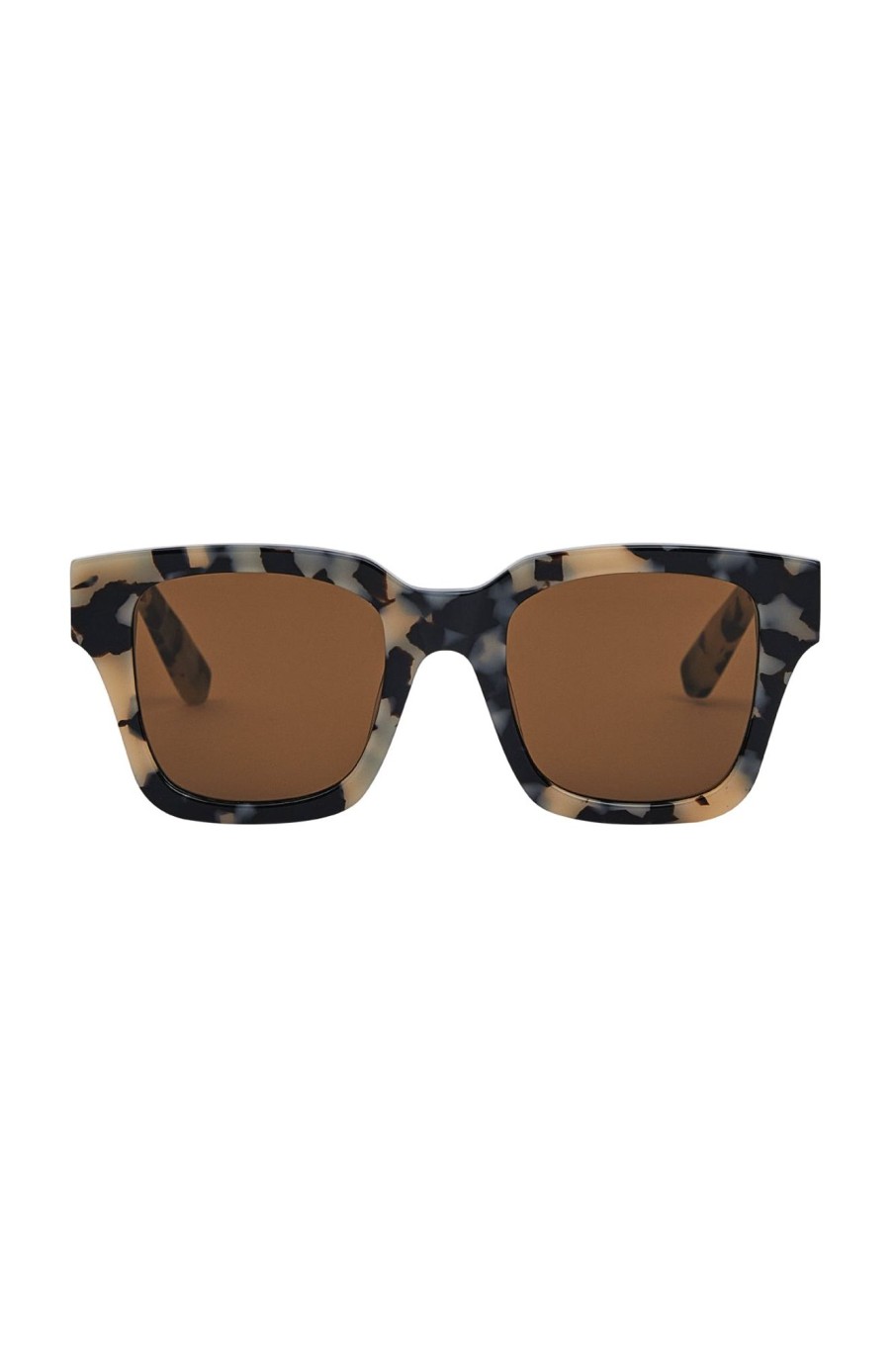 Accessories Zulu & Zephyr | Zulu & Zephyr X Local Supply - Square Sunglasses - Tortoise