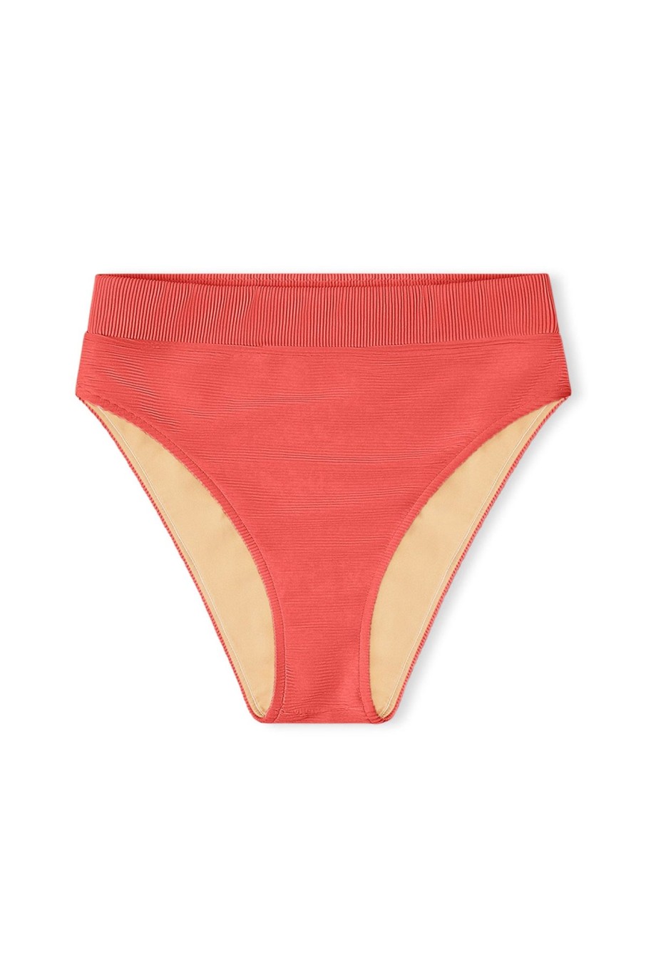 Swim Zulu & Zephyr | Signature High Waisted Brief - Cranberry