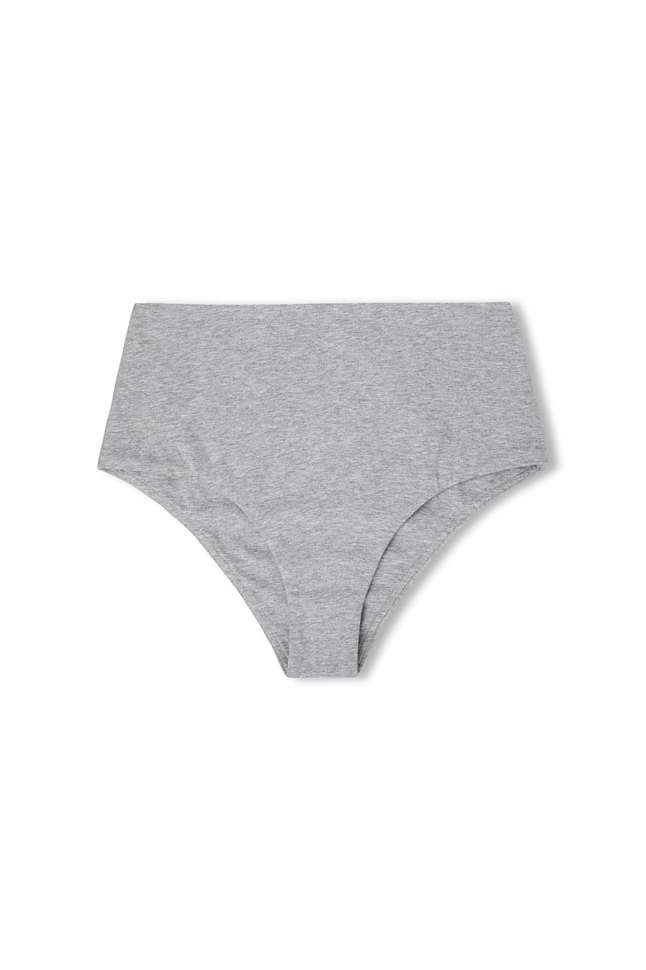 Swim Zulu & Zephyr | Grey Marle Waisted Full Brief