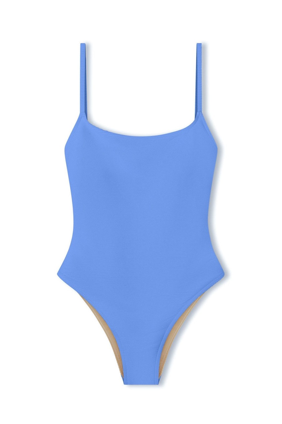 Swim Zulu & Zephyr | Signature Simple One Piece - Bay Blue