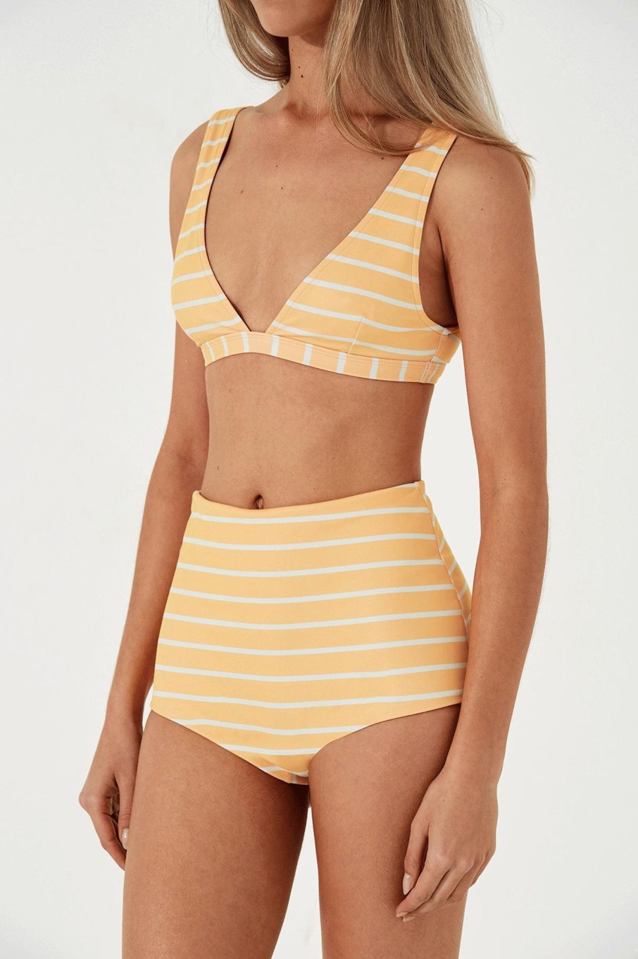 Swim Zulu & Zephyr | Golden Stripe Boy Short