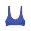 Swim Zulu & Zephyr | Signature Waistband Bralette Top - Deep Blue