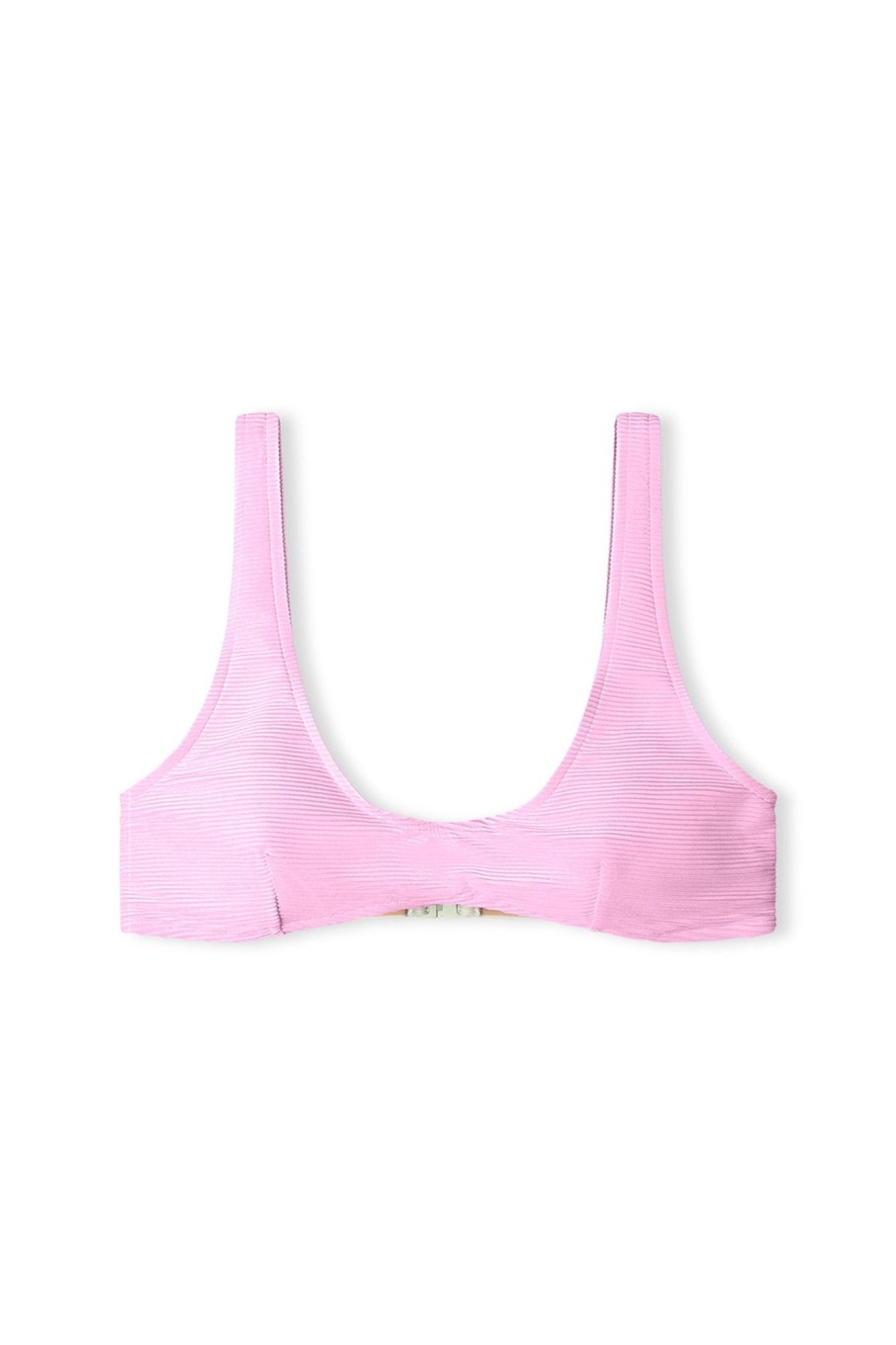 Swim Zulu & Zephyr | Signature Crop Bralette Top - Sea Pink