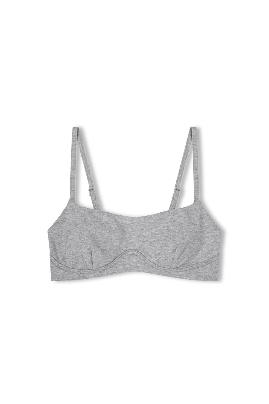 Swim Zulu & Zephyr | Grey Marle Bralette