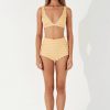 Swim Zulu & Zephyr | Golden Stripe Bralette