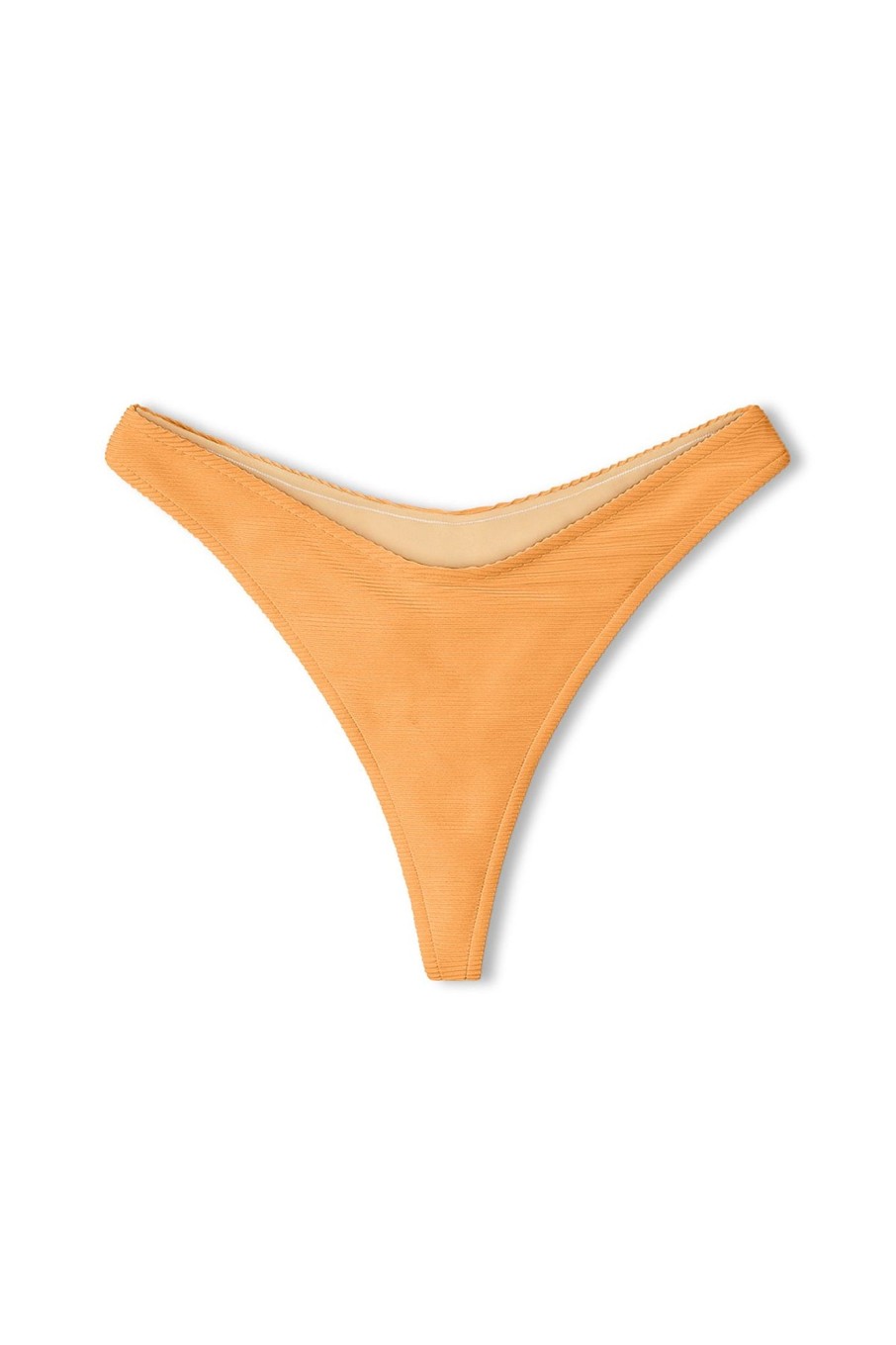 Swim Zulu & Zephyr | Signature Thong Brief - Tangerine