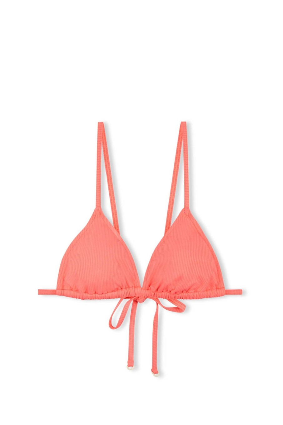 Swim Zulu & Zephyr | Signature Triangle Top - Coral