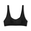 Swim Zulu & Zephyr | Signature Waistband Bralette Top - Black