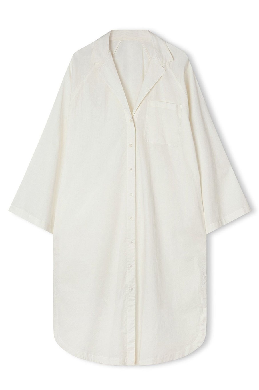 Apparel Zulu & Zephyr | Signature Shirt Dress - Coconut