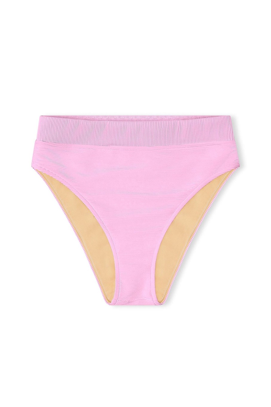 Swim Zulu & Zephyr | Signature High Waisted Brief - Sea Pink